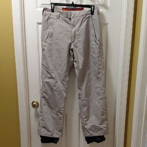 Women's Gray XL Burton snowboarding pants
